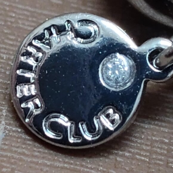 Charter Club (Macy's) Silver-tone round bead stretch bracelet - Picture 2 of 3